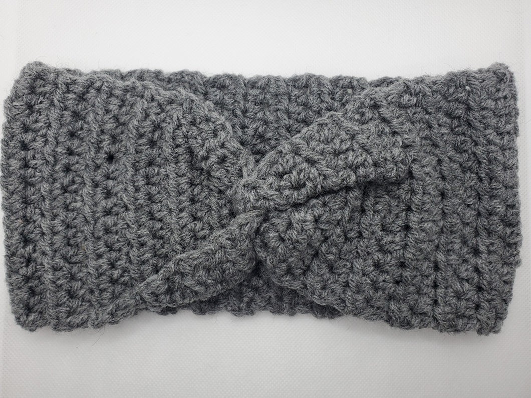 Med-Grey Ear Warmer