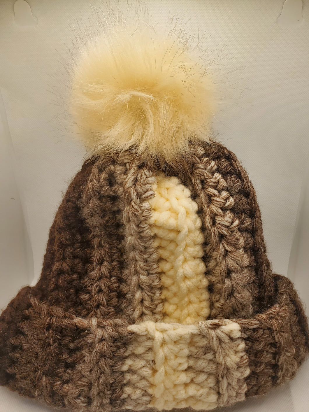 Brown Gradient Puff
