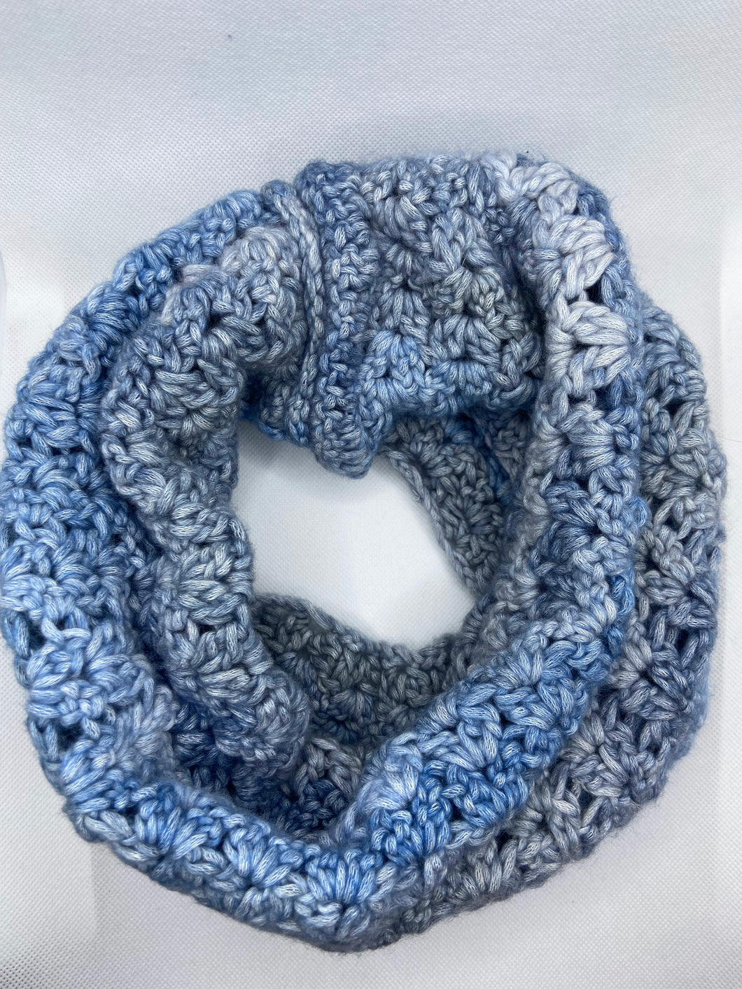 Hazy Blue Cowl