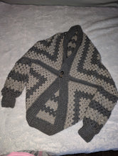 Load image into Gallery viewer, 2 Tone Cacoon Cardigan
